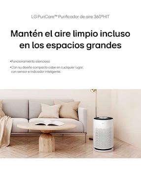 Purificador de aire LG AS601HWA0