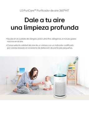 Purificador de aire LG AS601HWA0