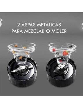 Set licuadora personal Elite Gourmet EPB-1800A 1 velocidad
