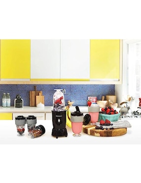 Set licuadora personal Elite Gourmet EPB-1800A 1 velocidad