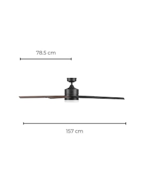 Ventilador de techo Coolfan con control remoto 3 velocidades