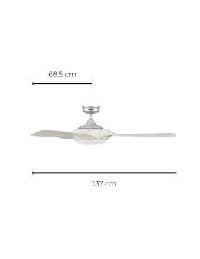 Ventilador de techo Coolfan con control remoto 3 velocidades