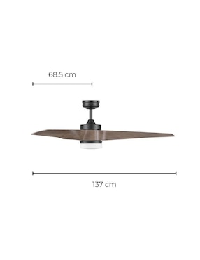 Ventilador de techo Coolfan con control remoto 3 velocidades