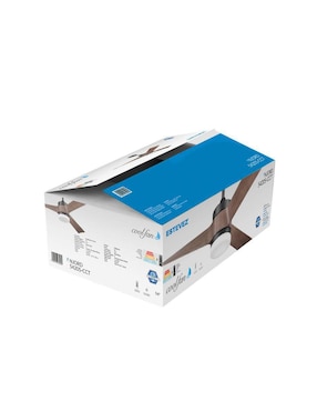 Ventilador de techo Coolfan con control remoto 3 velocidades