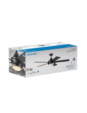 Ventilador de techo Coolfan con control remoto 3 velocidades