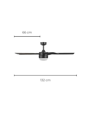 Ventilador de techo Coolfan con control remoto 3 velocidades