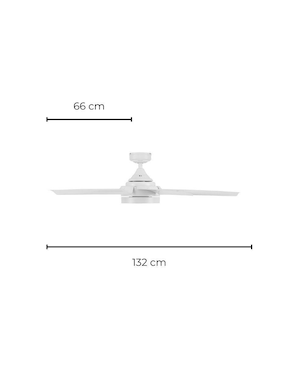 Ventilador de techo Honeywell con control remoto 3 velocidades