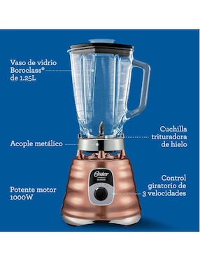 Licuadora Oster BLST412813 6 velocidades