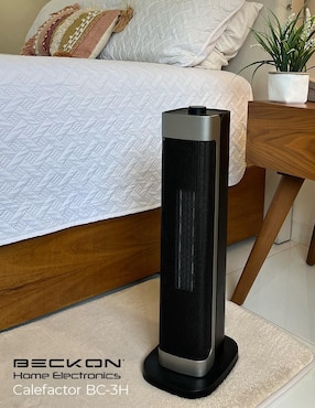 Calefactor torre cerámico eléctrico Beckon de 127 V