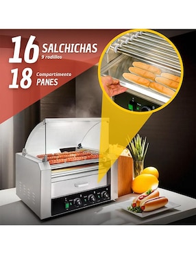 Vaporera Eléctrica Gutstark mkz-maquinhotdog