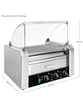 Vaporera Eléctrica Gutstark mkz-maquinhotdog