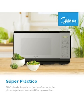 Horno de microondas convencional Midea modelo MMDF07S2MB 0.7 pies cúbicos