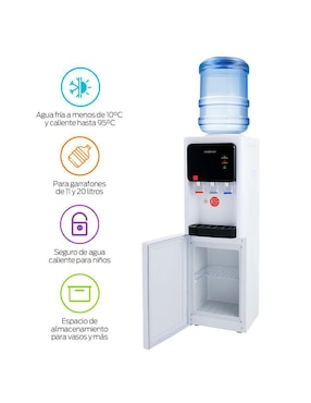 Dispensador de agua eléctrico Redlemon 3 temperaturas