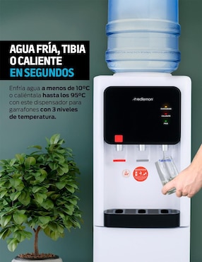 Dispensador de agua eléctrico Redlemon 3 temperaturas