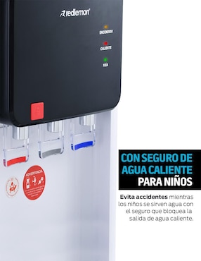 Dispensador de agua eléctrico Redlemon 3 temperaturas