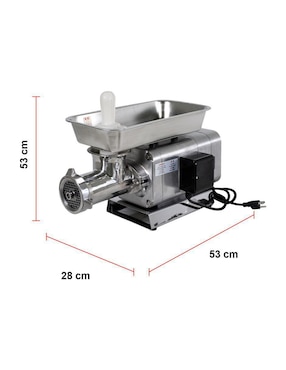 Molino para carne Gutstark de acero inoxidable