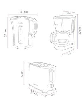 Cafetera de goteo Decakila KUCF005B