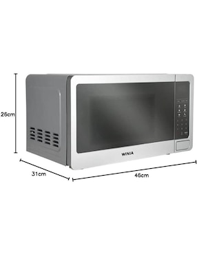Horno de microondas convencional Winia modelo KOS-63MSSA 0.7 pies cúbicos