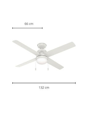 Ventilador de techo Hunter 3 velocidades