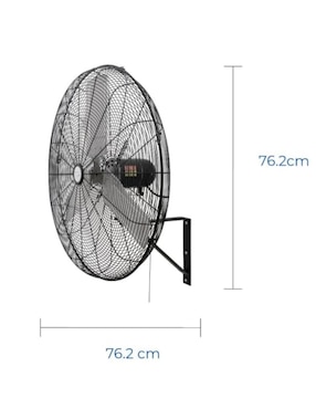 Ventilador de pared Navia con control remoto 3 velocidades