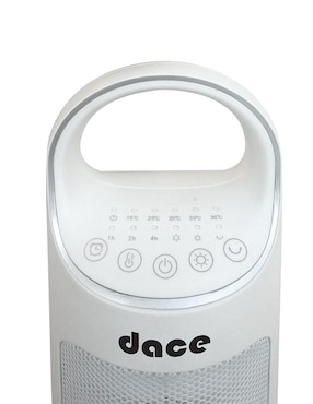Calefactor torre cerámico eléctrico Dace de 110 V - 127 V