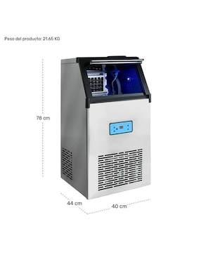 Máquina de hielo Gutstark mkz-mhielo40kgpl