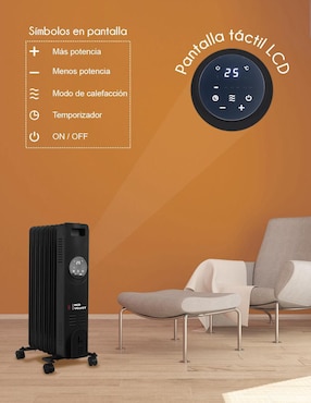 Calefactor portátil eléctrico Red Velvet de 110 V