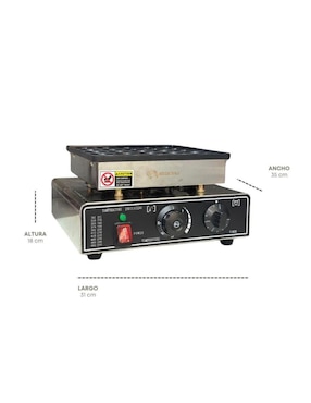 Máquina para cupcakes Shorbull Industrial CG-25A 12 porciones
