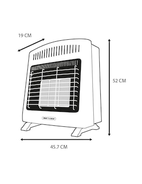 Calefactor de gas LP Heat Wave