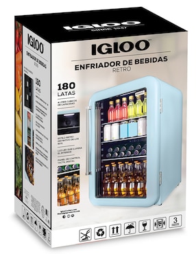 Frigobar Igloo Retro 4.1 pies cúbicos