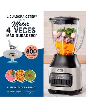 Licuadora Oster BLSTPEG-BGB-013 6 velocidades