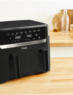 Freidora de aire T-Fal Easy Fry & Grill Dual 8 L Ey905N50