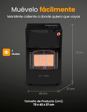 Calefactor de gas LP Travel Aire
