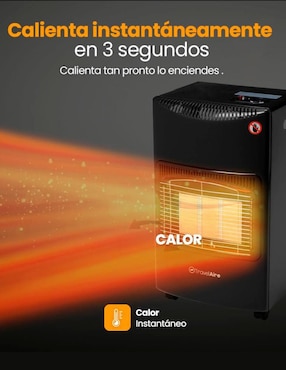 Calefactor de gas LP Travel Aire