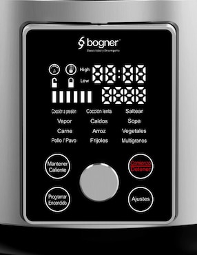 Olla presión eléctrica Bogner