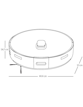 Aspiradora robot Samsung vr7md96514g/ax 4 litros