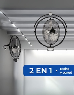 Ventilador 2 en 1 Narvik con control remoto 3 velocidades