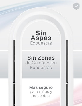 Calefactor torre cerámico eléctrico Esquimal de 127 V