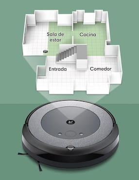 Aspiradora robot Irobot roomba combo i5 con wi-fi 0.5 litros