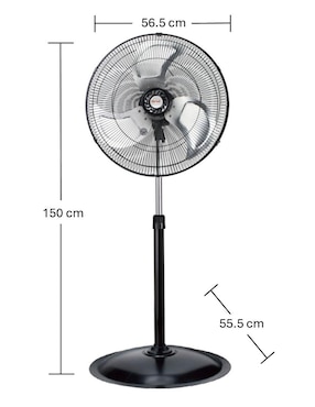 Ventilador de pedestal Mytek 3 velocidades