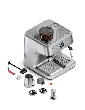 Cafetera espresso Chefman RJ54-G-SS-MX