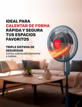 Ventilador 2 en 1 Taurus con control remoto 3 velocidades