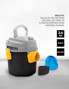 Aspiradora wet & dry Taurus hurricane 10 litros