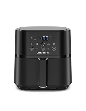 Freidora de aire Chefman 5.7 L Rj38-6T-Black-Ds-Mx