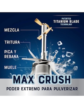 Licuadora reversible Oster Xtreme Mix 3 velocidades