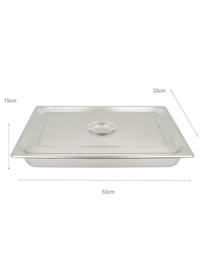 Bufetera de acero inoxidable Shorbull AINO-1/1-15 1 compartimento