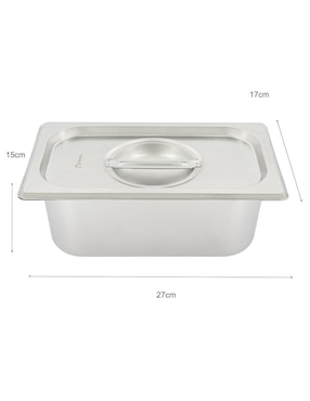 Bufetera de acero inoxidable Shorbull AINO-1/4-150 1 compartimento