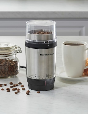 Molino para café Hamilton Beach de acero inoxidable
