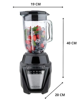 Licuadora Black + Decker 8 velocidades