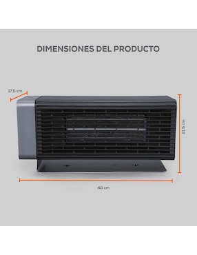 Calefactor portátil eléctrico Evans de 110 V